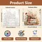 Framed Paint By Number Kits for Adults & Kids Ages 8-12 – Book Style DIY Acrylic Paint by Numbers with Easel on Canvas, Beginner Wall Art Kit for Home Decor & Gifts, 10x10 Inch